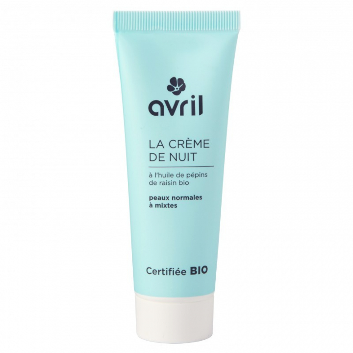 Crème De Nuit Bio Peaux Normales Et Mixtes 50ml AVRIL