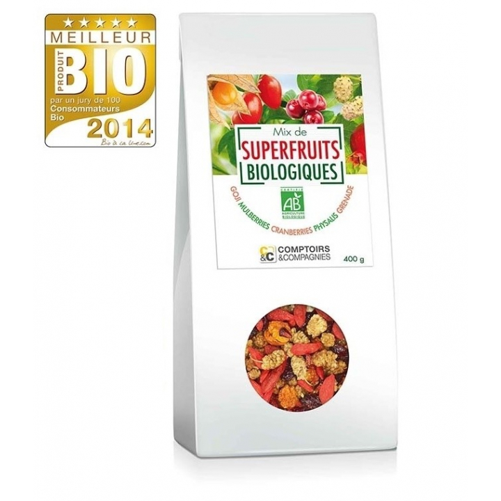 Mix De Superfruits Bio 400g COMPTOIRS ET COMPAGNIES
