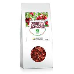Cranberries Bio 400g COMPTOIRS ET COMPAGNIES