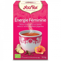 Infusion Énergie Féminine Bio 17 Sachets 1,8g YOGI TEA