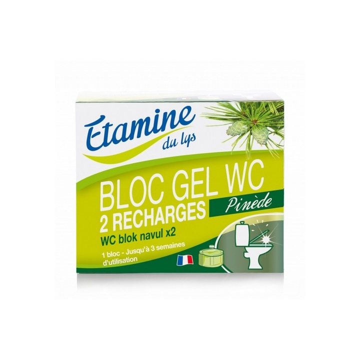 Recharge Bloc Gel WC Pinède 2x50ml ETAMINE DU LYS