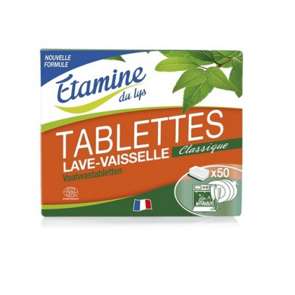 Tablettes Lave Vaisselle 25 Unités ETAMINE DU LYS - Belvibio