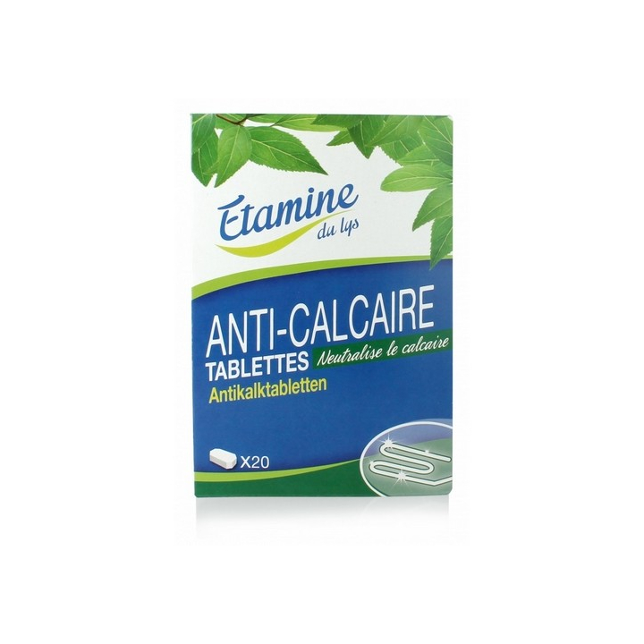 Tablettes Anti-Calcaire 20 Unités ETAMINE DU LYS