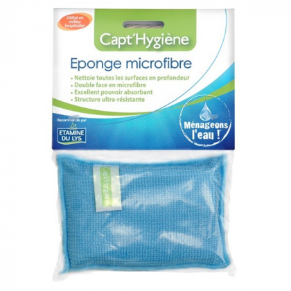 Éponge Microfibre CAPT'HYGIENE