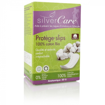 Protèges Slips Anatomiques 30 Pièces SILVER CARE