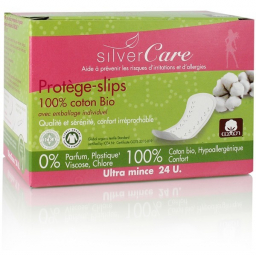 Protèges Slips Emballage Individuel 24 Pièces SILVER CARE