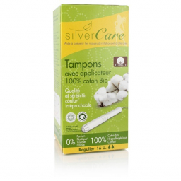 Tampons Régulier Avec Applicateur 16 Pièces SILVER CARE