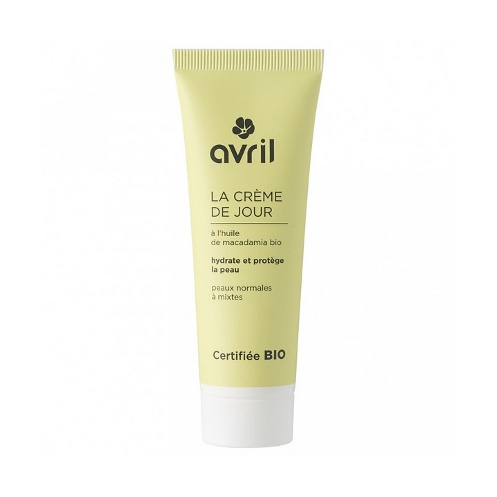 Crème De Jour Bio Peaux Normales Et Mixtes 50ml AVRIL