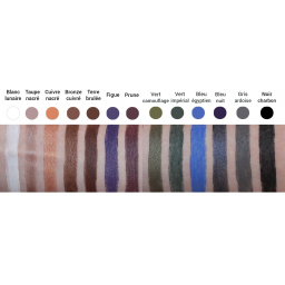 Crayon Yeux Gris Ardoise Bio AVRIL palette couleurs