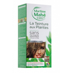 Teinture Aux Plantes N°8 Blond Cendré 125ml MARTINE MAHE