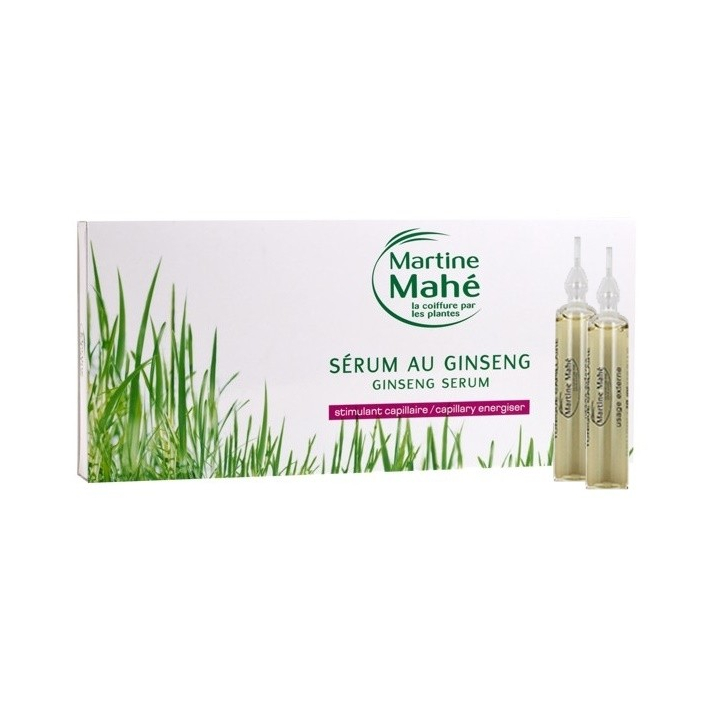 Sérum Au Ginseng Boîte 10 ampoules MARTINE MAHE