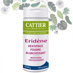 Dentifrice Poudre Blanchissante Eridène 40g CATTIER
