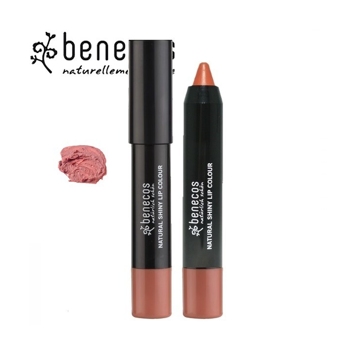 Rouge à Lèvres Brillant Beige Rosé Bio BENECOS