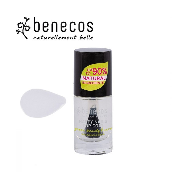 Vernis à Ongles Transparent Vegan 5ml BENECOS