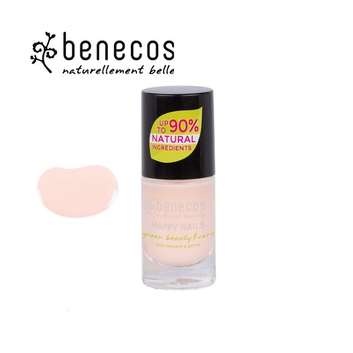 Vernis à Ongles Rose Perle Vegan 5ml BENECOS