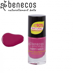 Vernis à Ongles Rose Framboise Vegan 5ml BENECOS