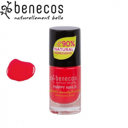 Vernis à Ongles Rouge Flashy Vegan 5ml BENECOS