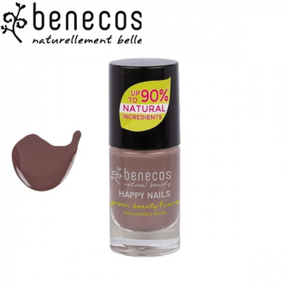 Vernis à Ongles Gris Galet Vegan 5ml BENECOS