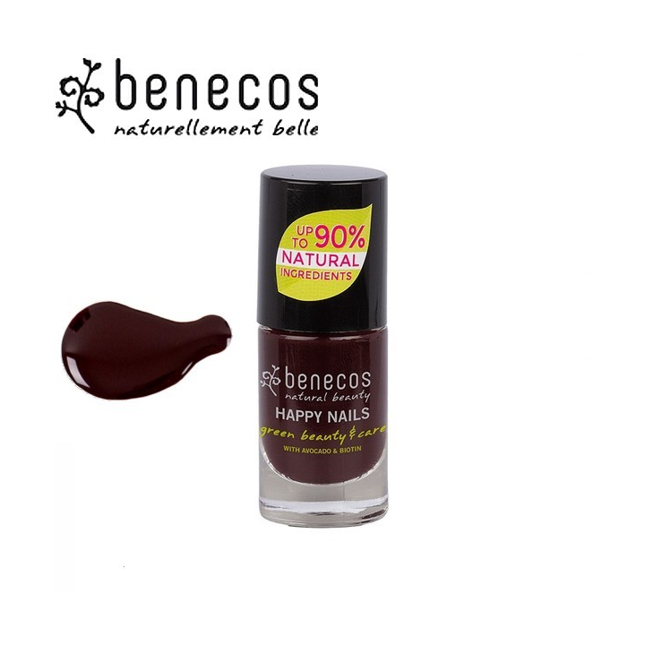 Vernis à Ongles Prune Vegan 5ml BENECOS