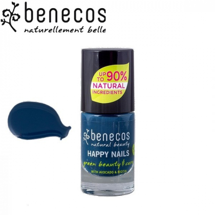 Vernis à Ongles Bleu Nordique Vegan 5ml BENECOS