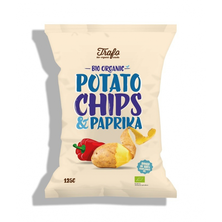 Chips Pommes De Terre Paprika 125g