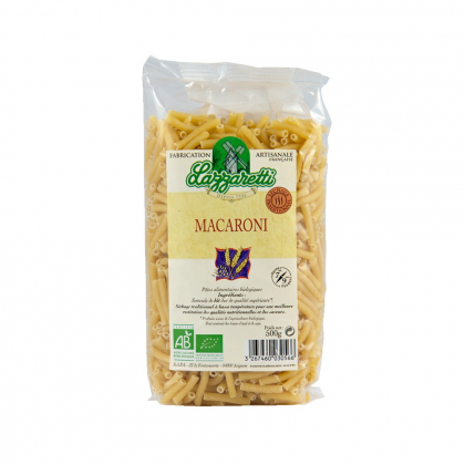 Macaroni natures 500g - Lazzaretti