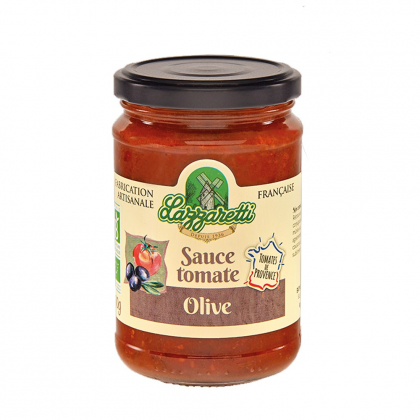 Sauce tomate aux olives 250g - Lazzaretti