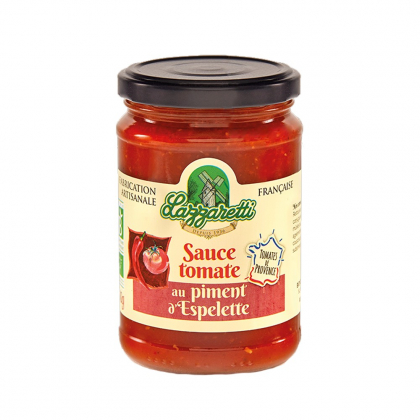 Sauce tomate au piment d'Espelette 250g - Lazzaretti