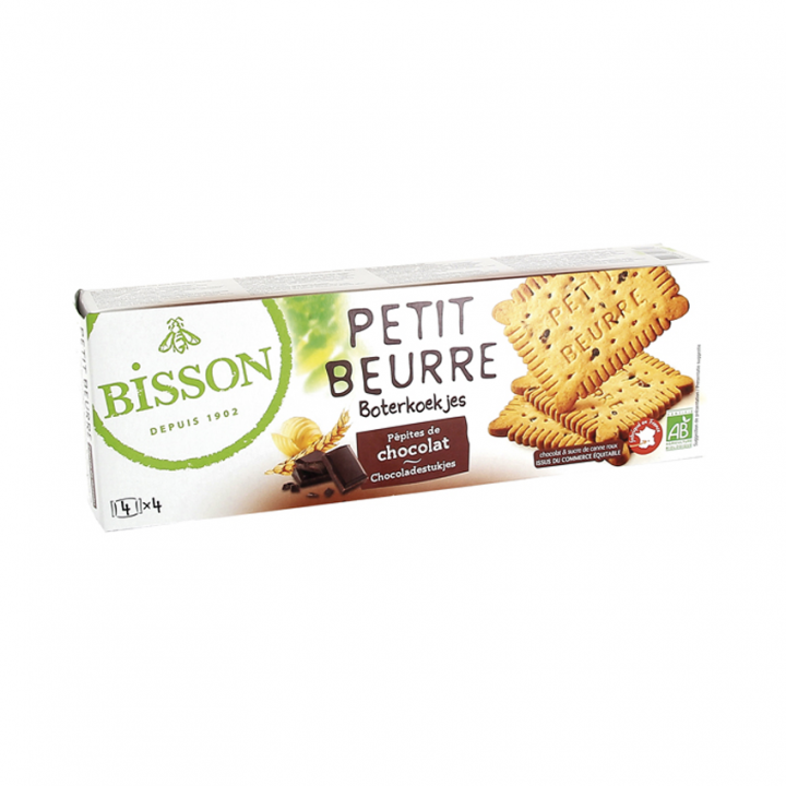 Petit beurres aux pépites de chocolat - 150g