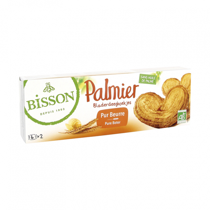 Palmiers pur beurre - 100g