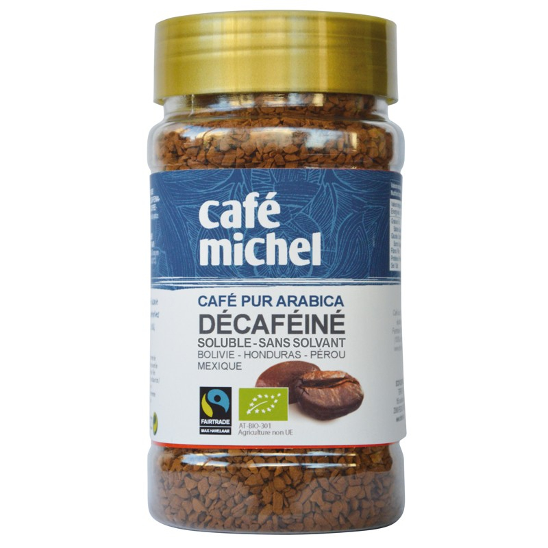 Arabica Décaféiné Éthiopie Grains biologique et équitable 500g I Café Michel