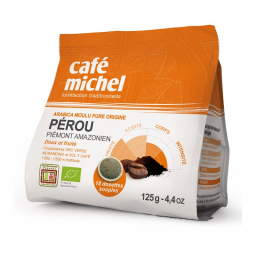 Café bio en dosettes - Pérou - 125g