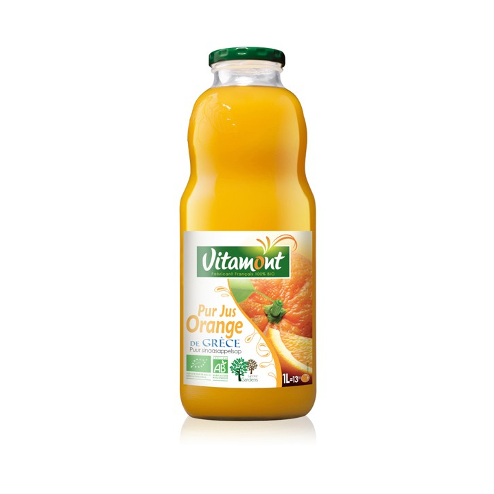 Pur jus d’orange grecques - 1L