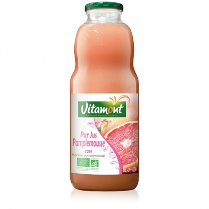 Pur jus de pamplemousse rose - 1L