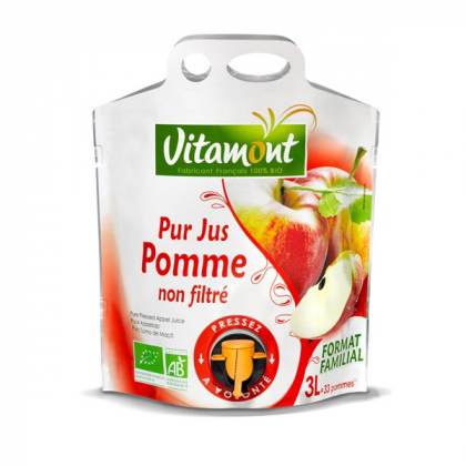 Pur jus de pomme non filtré - 3L