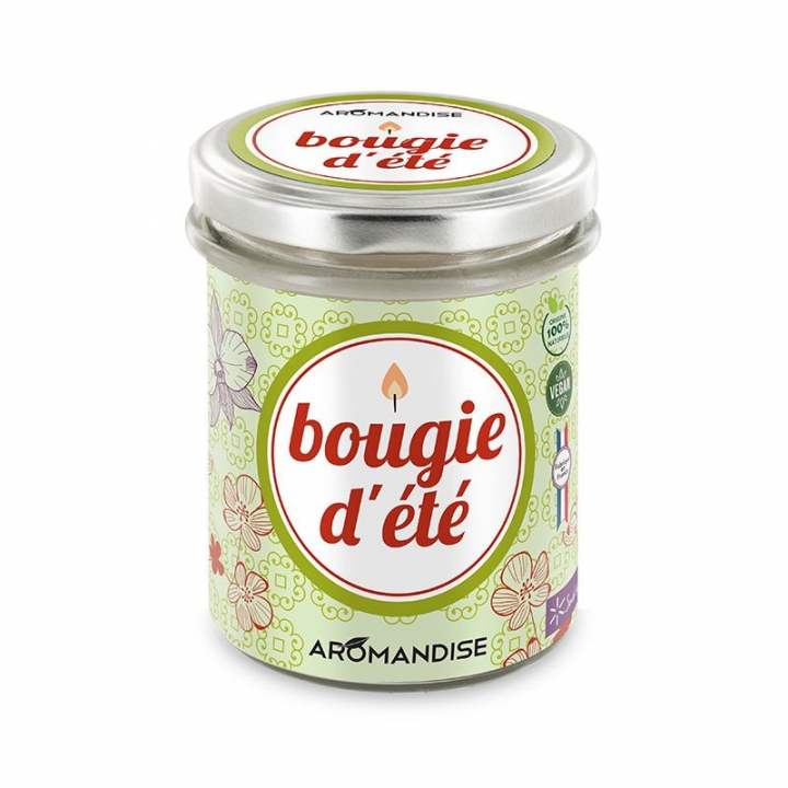 Bougie d’été Citronnelle géranium - 150g