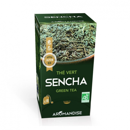 Thé vert Sencha - 18 infusettes