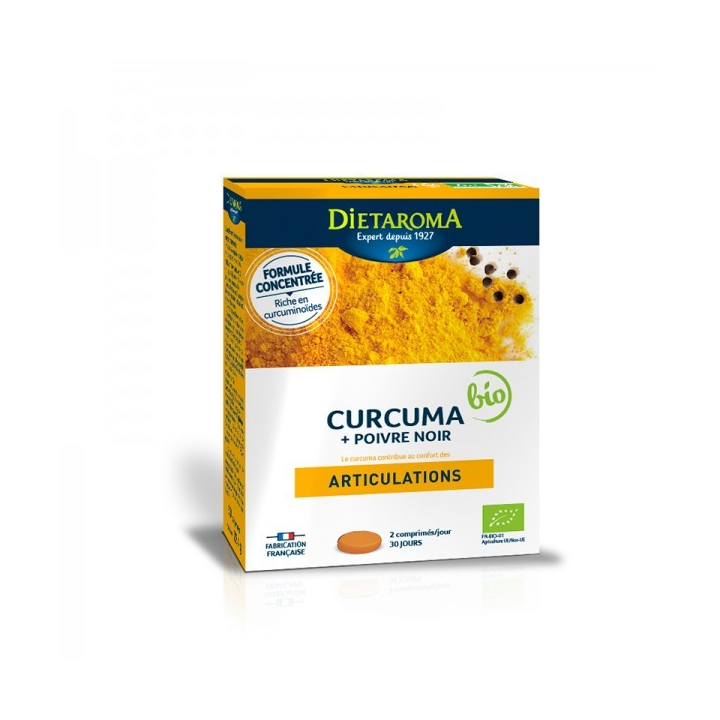 Curcuma 6000 + Poivre Noir Bio DIETAROMA