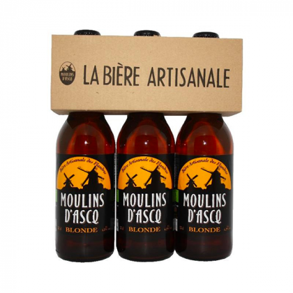Bière blonde tripack - 3 x 33cl