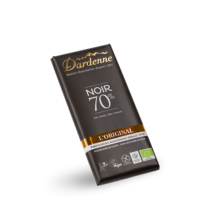 Chocolat noir 70% - 100g