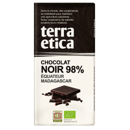Chocolat noir 98% Equateur - 100g
