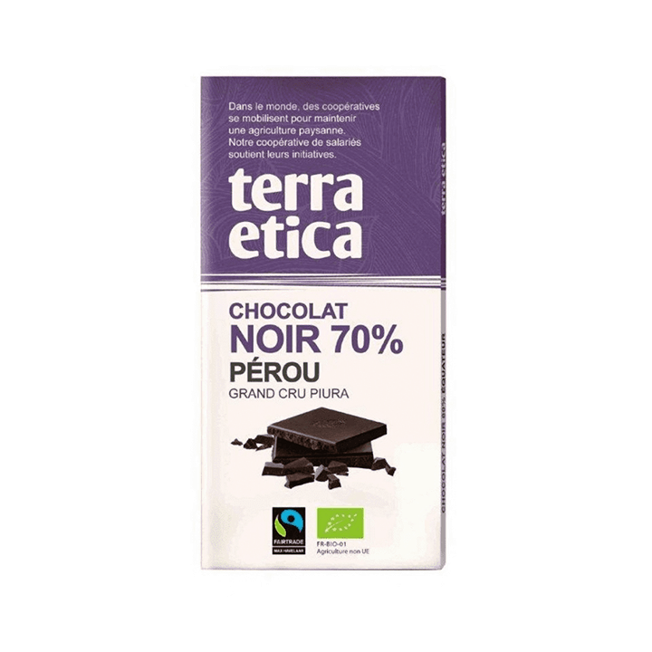 Chocolat noir 70% Pérou - 100g