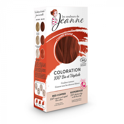 Coloration cuivre rouge - 2x50g