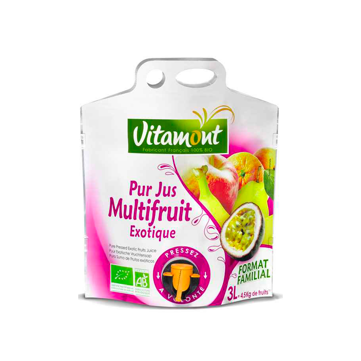 Pur jus multrifruit exotique - 3L