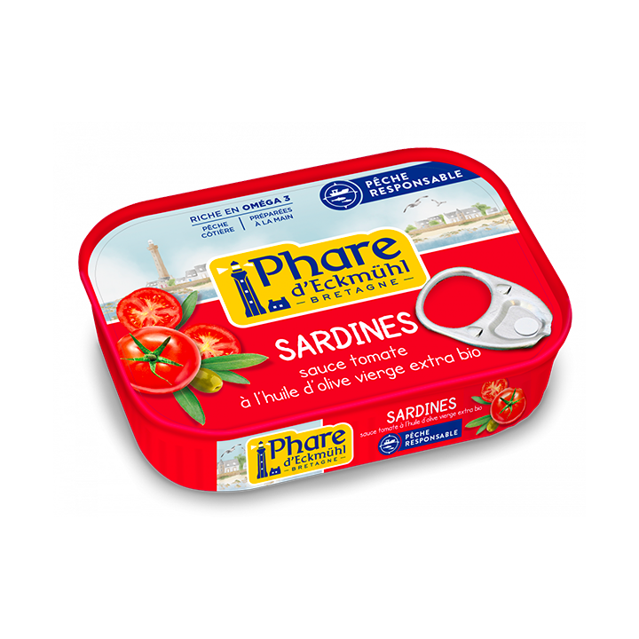 Sardines tomate et huile d'olive - 135g