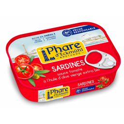 Sardines tomate et huile d'olive - 135g