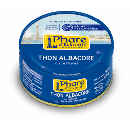 Thon albacore au naturel - 160g