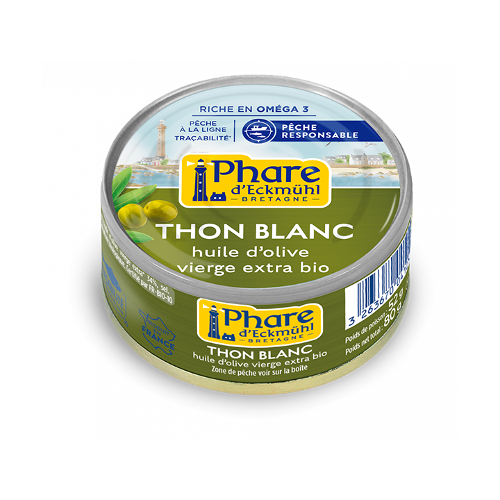 Thon blanc huile d’olive - 80g