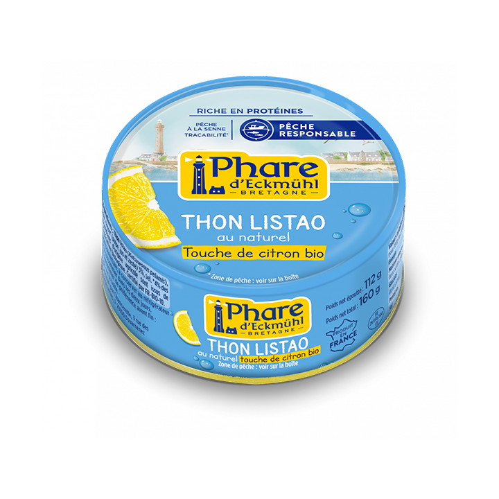 Thon listao citron - 160g