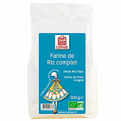 Farine de riz complet - 500g